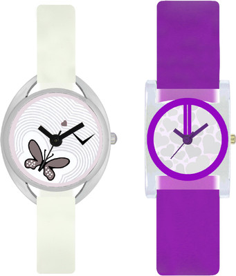 

Greenleaf VLT05_07 Designer Stylish Shape Bracelet Combo Womens Wrist Watch - For Girls