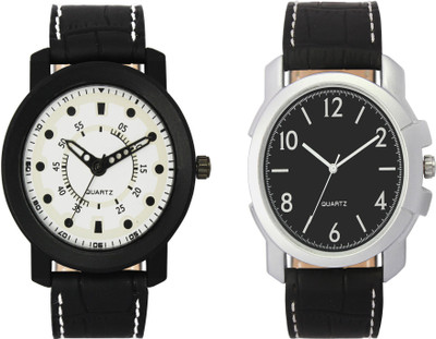 

CLOUDWOOD VL16_35 Combo of 2 Designer Analog Combo Watch - For Men