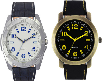 

CLOUDWOOD VL24_33 Combo of 2 Designer Analog Combo Watch - For Men