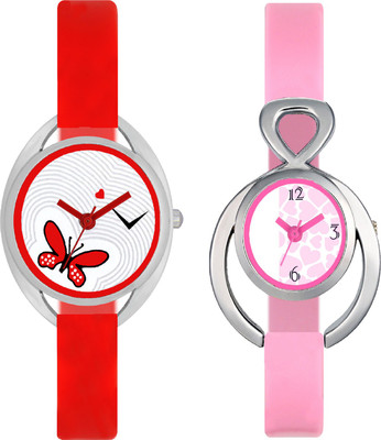 

Greenleaf VLT04_13 Designer Stylish Shape Bracelet Combo Womens Wrist Watch - For Girls