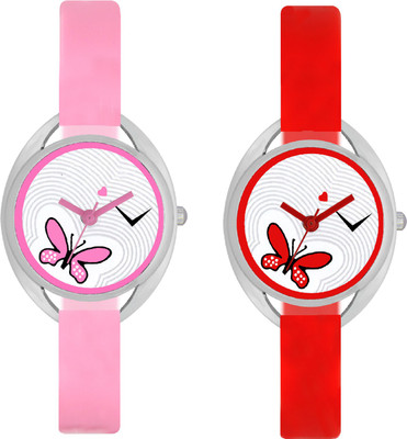 

Greenleaf VLT03_04 Designer Stylish Shape Bracelet Combo Womens Wrist Watch - For Girls
