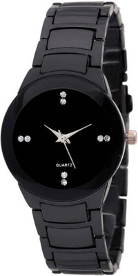 

HBM IIK Collection Full Black Attractive Watch - For Women
