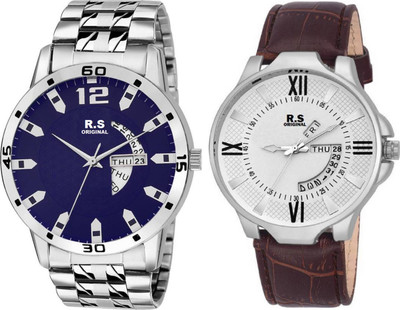 

R S Original RSO-3082 DAY AND DATE BLUE WATCH FOR MEN Watch - For Boys