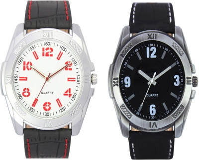 

CLOUDWOOD VL29_34 Combo of 2 Designer Analog Combo Watch - For Men