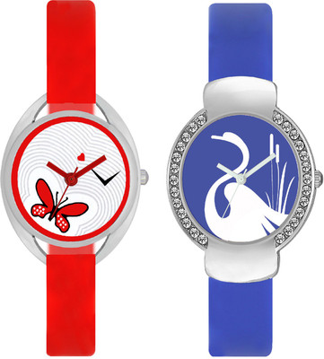 

Greenleaf VLT04_23 Designer Stylish Shape Bracelet Combo Womens Wrist Watch - For Girls