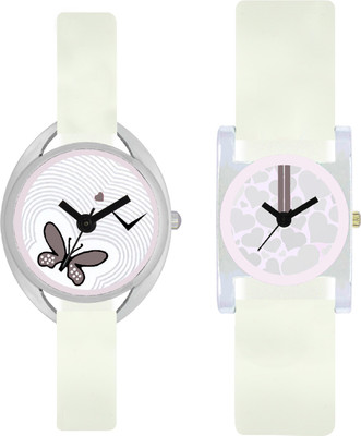 

stallion7 CMB_123 Designer Stylish Shape Bracelet Combo Womens Wrist Watch - For Girls