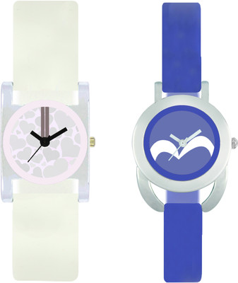 

stallion7 CMB_250 Designer Stylish Shape Bracelet Combo Womens Wrist Watch - For Girls