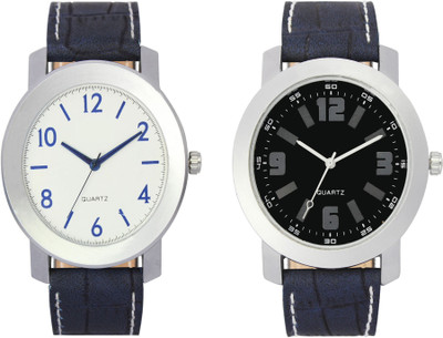 

CLOUDWOOD VL11_30 Combo of 2 Designer Analog Combo Watch - For Men