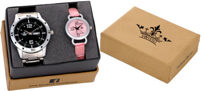 

Swisso Sws-1157-8333-Pk Super Combo Analogue Watch - For Men & Women