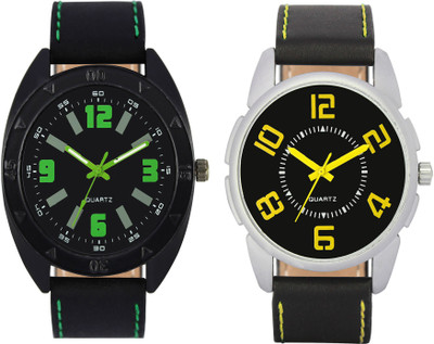 

STALLION7 Analog Original Premium Quality For Boys and Mens-VL11_220 Combo of 2 Analog Multi-color Dial Wrist Hybrid Watch - For Men