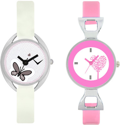 

stallion7 CMB_143 Designer Stylish Shape Bracelet Combo Womens Wrist Watch - For Girls