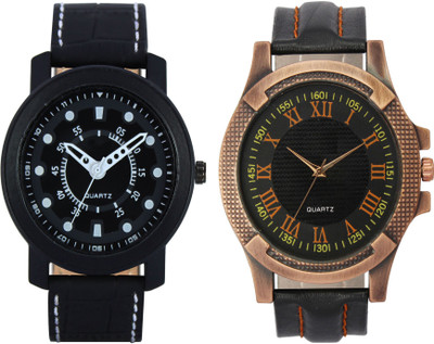 

CLOUDWOOD VL15_23 Combo of 2 Designer Analog Combo Watch - For Men
