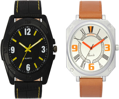 CLOUDWOOD VL17_45 Combo of 2 Designer Analog Combo Watch - For Men
