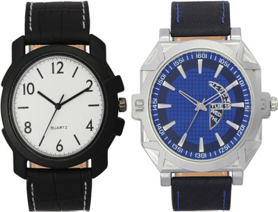 

CLOUDWOOD VL13_44 Combo of 2 Designer Analog Combo Watch - For Men