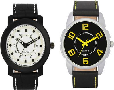 

CLOUDWOOD VL16_25 Combo of 2 Designer Analog Combo Watch - For Men