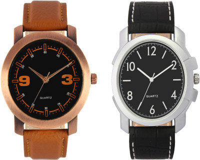 

CLOUDWOOD VL21_35 Combo of 2 Designer Analog Combo Watch - For Men