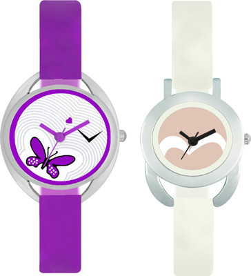 

Greenleaf VLT02_20 Designer Stylish Shape Bracelet Combo Womens Wrist Watch - For Girls