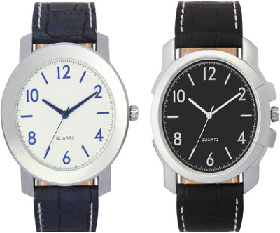

CLOUDWOOD VL11_35 Combo of 2 Designer Analog Combo Watch - For Men