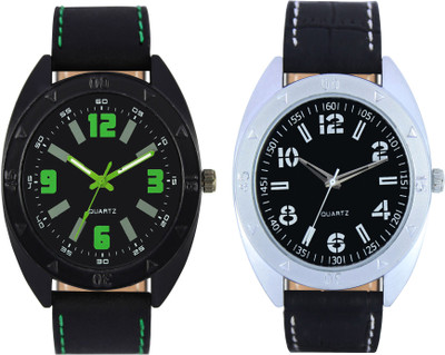 

CLOUDWOOD VL18_31 Combo of 2 Designer Analog Combo Watch - For Men