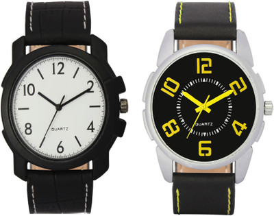 

CLOUDWOOD VL13_25 Combo of 2 Designer Analog Combo Watch - For Men
