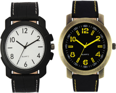 

CLOUDWOOD VL13_33 Combo of 2 Designer Analog Combo Watch - For Men