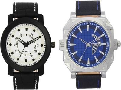 CLOUDWOOD VL16_44 Combo of 2 Designer Analog Combo Watch - For Men