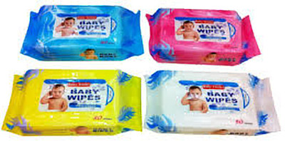 

Baby Tender BABY WIPES(COMBO OF 4) 80 sheets in 1 packet(4 Pieces)
