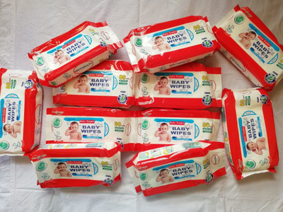 

Baby Tender ALOEVERA BABY WIPES(COMBO OF 11)80 sheets in 1 packet(11 Pieces)