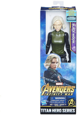 

Funskool Marvel Infinity War Titan Hero Series - Black Widow with Titan Hero Power FX Port(Grey)