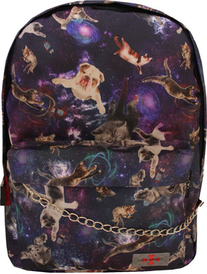 Damit DB05 15 L Backpack(Purple, Black), Black;purple