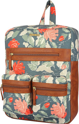 

Bend The Trend Grey 4 Zipper 3 L Backpack(Multicolor)