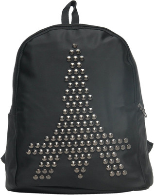 

Shopharp PARIS Women backpack 20 L Backpack(Black)