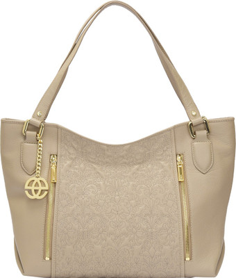 

Eske Agata Zip City Shopper Shoulder Bag(Grey, 5 L)