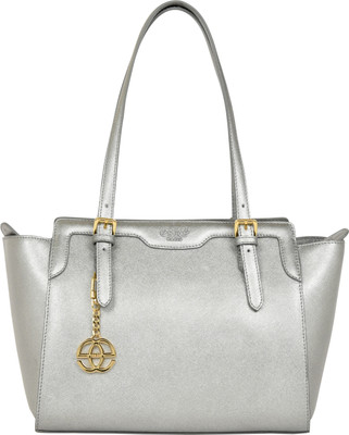 

Eske Kate City Shopper Shoulder Bag(Silver, 5 L)