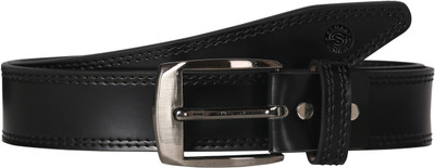 

SCHARF Men Formal Black Genuine Leather Belt