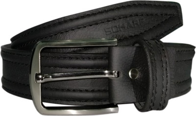 

SCHARF Men Formal Black Genuine Leather Belt