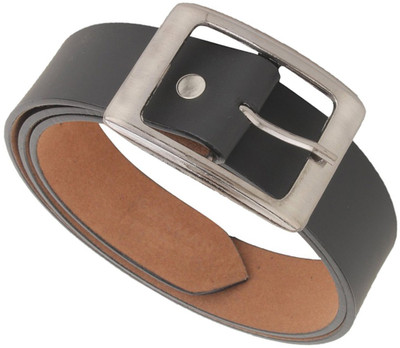 

CAPTURE Men Casual Black Artificial Leather Belt