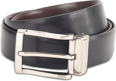 

Louis Philippe Men Formal Black, Brown Genuine Leather Belt