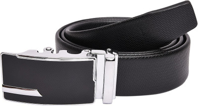 

B&W Men Formal Black Texas Leatherite Belt