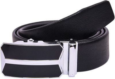 

B&W Men Formal Black Texas Leatherite Belt