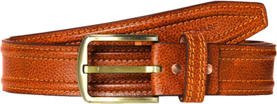 

SCHARF Men Formal Tan Genuine Leather Belt