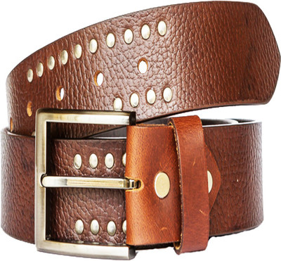 

Canfly Men Formal Brown Genuine Leather Belt