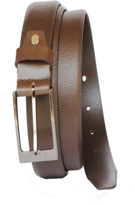 

Canfly Men Formal Brown Genuine Leather Belt