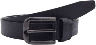 

Baluchi Men Formal Black Artificial Leather Belt