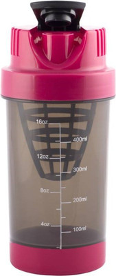 

Benison India Speed 2 Storage Shaker 509 ml Shaker(Pack of 1, Pink)