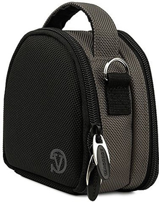 

Vangoddy Grey Top Handle Compact Waterproof Travel Case Accessory Bag - PT_CAMLEA041_Meyoung Camera Bag(Grey)