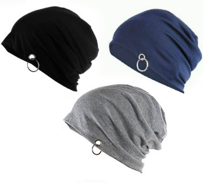 Desyre Beanie Cap(Pack of 3)