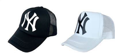 FashMade Printed Sports/Regular Cap Cap(Pack of 2)