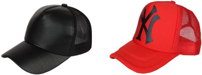 FashMade Printed Sports/Regular Cap Cap(Pack of 2)