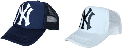 FashMade Printed Sports/Regular Cap Cap(Pack of 2)